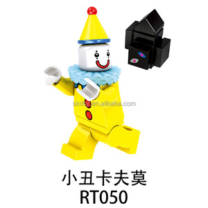 カフモ組立ブロックセット,ミニフィギュア用RT046-053用マジカルデジタルサーカスジョーカープラスチックモデルおもちゃf - Product Image 6