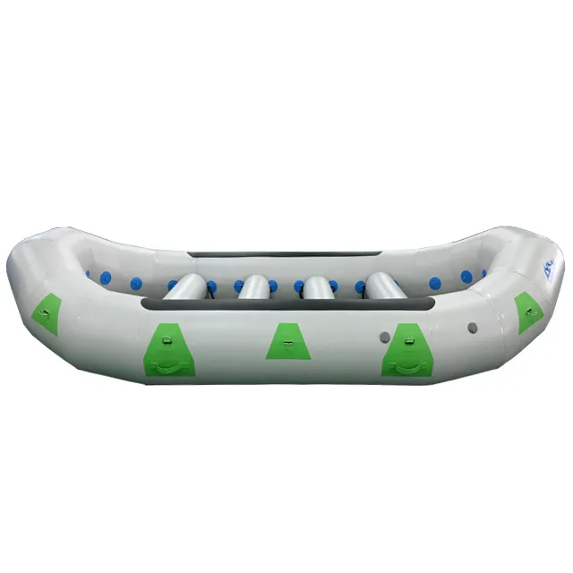 Barco de rafting de agua blanco de diseño OEM de fábrica de China, al por mayor con el mejor precio