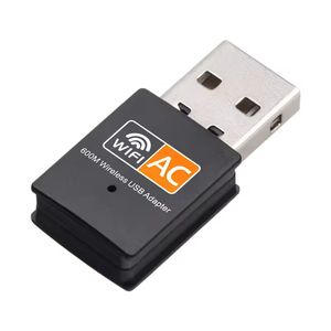 Hot Sale Dual Band 2.4GHz <strong>5GHz</strong> <strong>Wi</strong>-<strong>Fi</strong> Adapter 600Mbps USB 2.0 Wireless Dongle Network Card Combo for Home Office Setups - Product Image 1