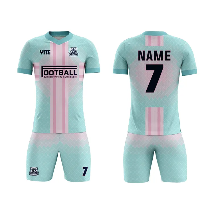 Camiseta de fútbol reversible de alta calidad para mujer, uniforme de fútbol femenino, camiseta de fútbol