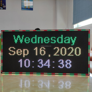 Remote-<strong>Controlled</strong> 384*192mm P3 <strong>LED</strong> <strong>Message</strong> <strong>Display</strong> Panel Electronic Board for Scrolling Text Wireless Remote <strong>Control</strong> - Product Image 1