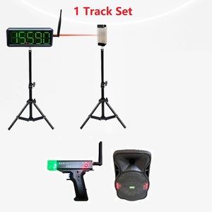 Infrarot-Sensor Multi-Athlet Running Match Mehrspur-Stoppuhr Timing Race Clock Drahtloser Laser-Timer mit Start pistole - Product Image 4