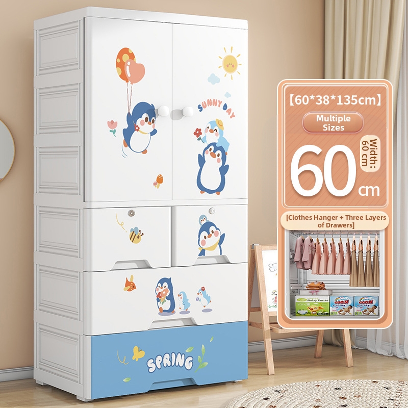 1 cintre + 1 petit cintre + 2 grands cintres pingouin