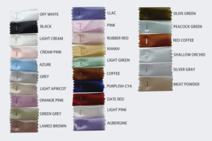 Sáng bóng satin Organza vải trong suốt nhuộm Organza vải cho trang phục phụ nữ áo sơ mi - Product Image 6