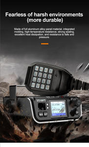 Starft M520D VHF UHF Dual Band DMR Mobile per Radio GPS per auto per Radio veicolo Walkie Talkie sia per auto che per uso a piedi - Product Image 3