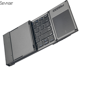 Teclado plegable Bt Keyboard Mouse 2,4G BT5.0 Teclado de viaje portátil de tamaño completo Ratón inalámbrico para Windows Android - Product Image 6