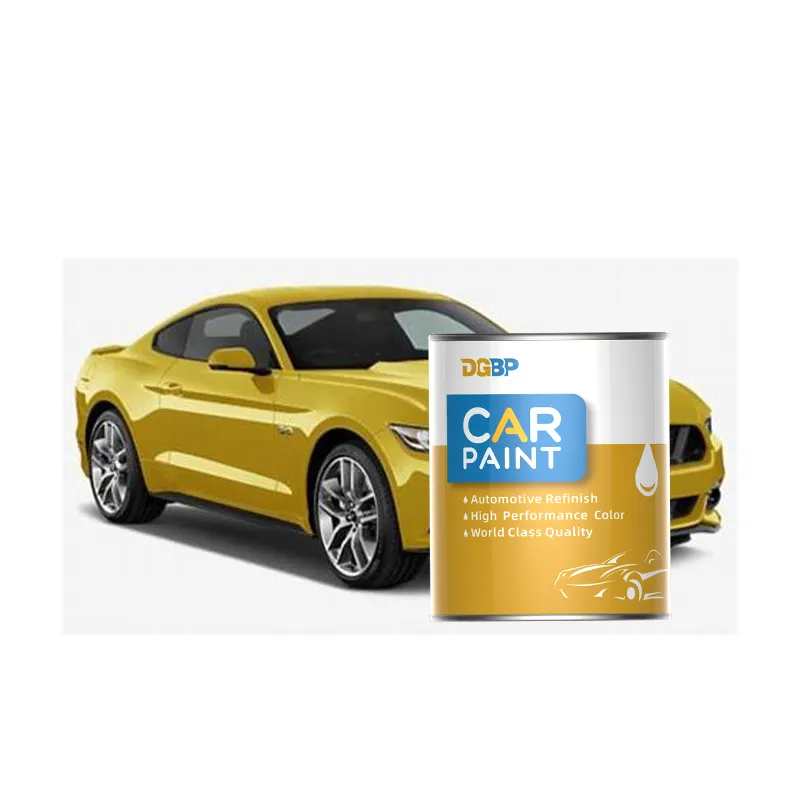 Suministro de fábrica Fabricante de bajo precio 1K Colores sólidos PU Spray Automotive Refinish Paint Car Paint Mixing System