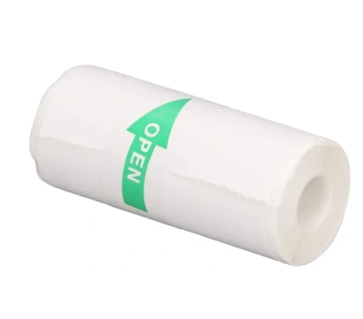 Factory Price White 57*25 mm Mini Printer Paper Self-Adhesive Thermal Paper Sticker Rolls