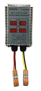 Контроллер заряда солнечной батареи для ELEJOY EL-MU400SP 400 Вт MPPT Сертифицированный 99% светодиодный дисплей повышающий контроллер от производителя - Product Image 3
