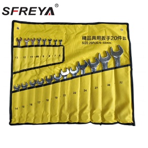 SFREYA S220A Wrench,Combination Set Carbon Steel Open End Combination Spanner Available in Multiple Sizes From 6mm to 32mm - Product Image 4