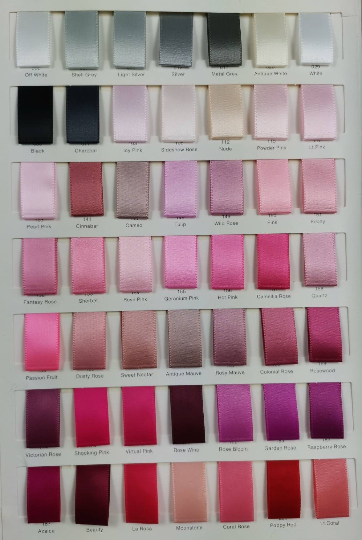 Carte de couleur 01