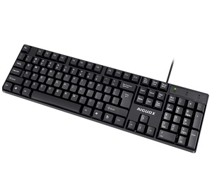 Beste billige Business-Tastatur verkabelt USB Tasten Ergonomische Tastatur