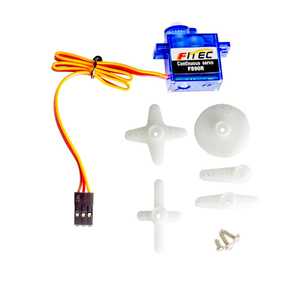 Feetech/Fitec FS90R 9G 360-Grad-Kontinuerrotationsservo für Arduino Microbit-Programmierung pädagogischer DIY-Kleinroboter-Autokit
