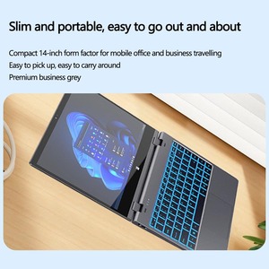 14 pulgadas 2 en 1 PANTALLA TÁCTIL ordenador portátil Flip 360 grados YOGA 8GB 16GB RAM DDR4 Win 11Pro Mini Slim pantalla táctil portátiles PC - Product Image 4