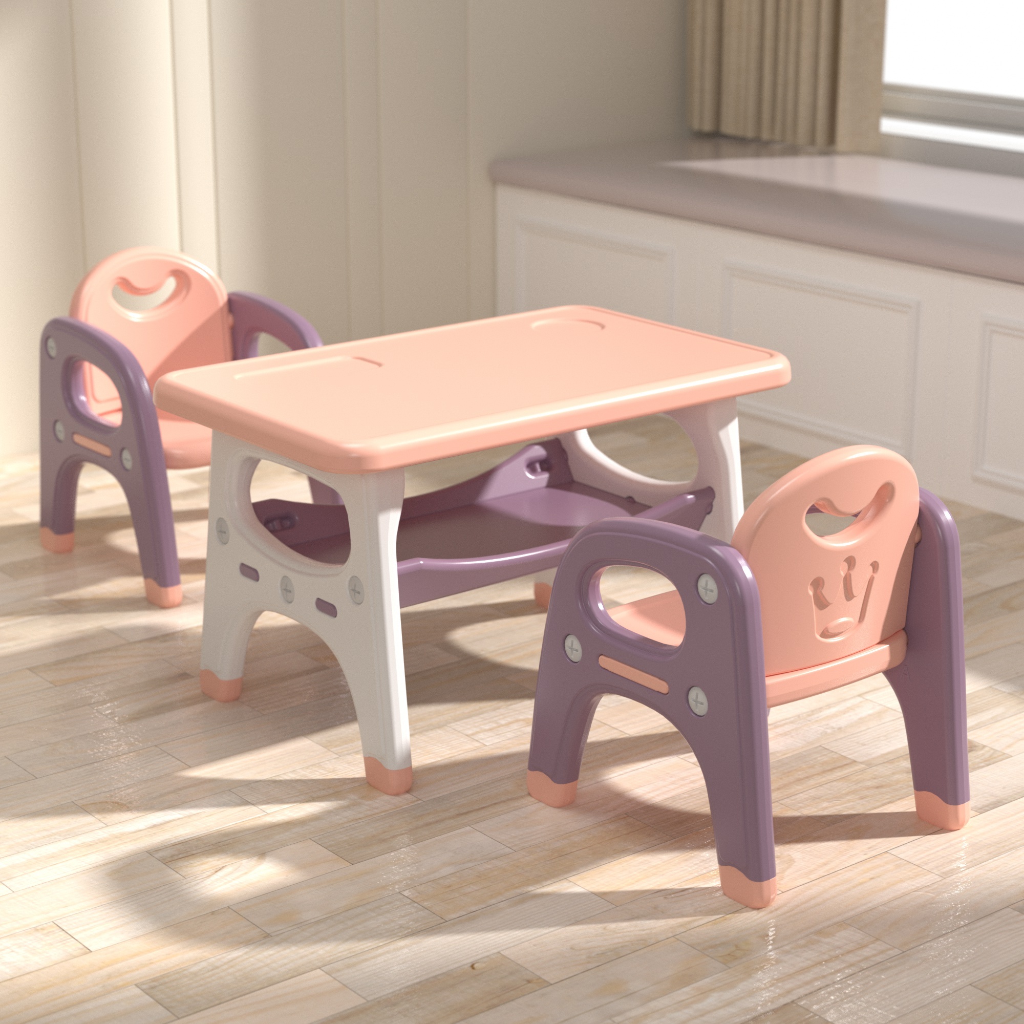 Rosa-2 Silla+Mesa