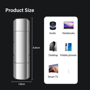 热销金属型u盘双接口Otg u盘4gb-128gb设计cle u盘旋转定制OEM标志 - Product Image 5