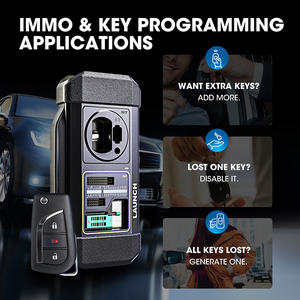 Xprog 3 Launch X431 XPROG3 X PROG 3 Erweiterte Wegfahr sperre Schlüssel programmierer Schwarz OBD2 Maschine X-PRO3 funktioniert leistungs stark - Product Image 4