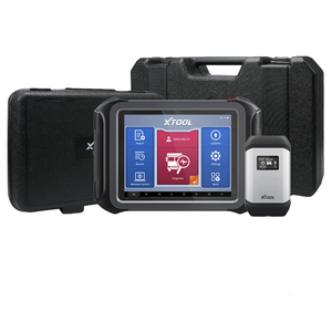 适用于XTOOL D9HD全套自动扫描仪12V/24v车载诊断系统2读码器，适用于汽车和重型卡车双向电子控制单元编码1年战争 - Product Image 1