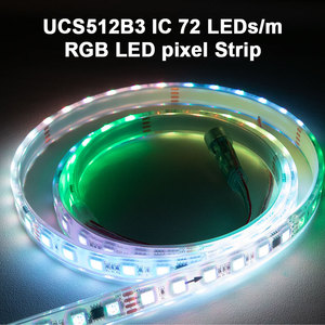 屋外防水ip67rgbwledストリップライト24v PCB 3 5 10 meter rgbww 5050 rgbw ledピクセルストリップコントローラー付き - Product Image 3