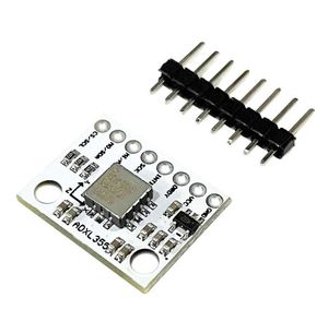 El módulo de sensor de acelerómetro triaxial 355 es un sensor de temperatura integrado de baja potencia de grado industrial con salida digital - Product Image 1