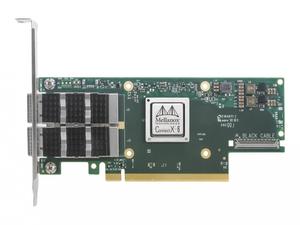 Mellanox-NIC de doble puerto, PCIe 4,0x16, Dx 100GbE ADP, para redes de centros de datos de ultra alta velocidad, de x 16, de dos puertos, de x 16 - Product Image 4