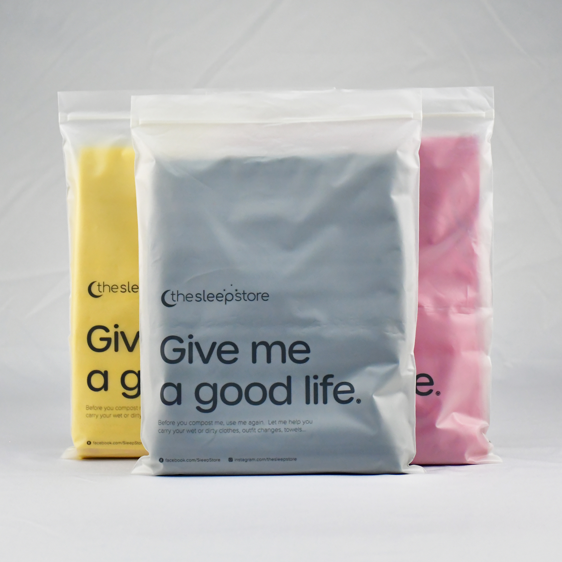 Bolsa de cremallera biodegradable/compost