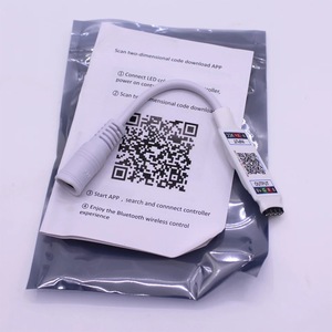 Mini-LED-RGB-Controller mit 4-poligem Anschluss 5V 12V 24V Music Sync Smart APP-Controller Für 5050 2835 3528 RGB-Band lichtst reifen