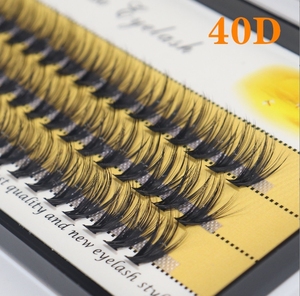 20D vizon süper küme kirpik uzatma doğal küme düğüm ücretsiz vizon küme Flare kirpik - Product Image 3