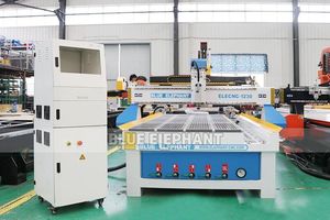 Buen precio 4 Axis CNC 1325 1530 CNC Router 4*8 pies Enrutador de madera Máquina de tallado 3D para pieza de trabajo cilíndrica con eje giratorio - Product Image 2