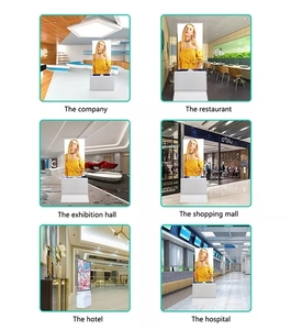 OEM ODM 43/55/65/75 Zoll Doppelseitiger Bodenst änder Kiosk für Innen werbung CMS Fernbedienung LCD Digital Signage und Displays - Product Image 5