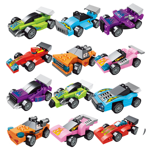 6 loại Mini đua xe xây dựng gạch đồ chơi trong viên nang cho bán hàng tự động - Product Image 1