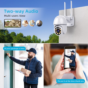 OEM 6X Digital Zoom 2.5K <span class=keywords><strong>Wireless</strong></span> WiFi Smart Home Überwachungs kamera für den Außenbereich 360 ICSee 5MP WiFi CCTV IP PTZ Netzwerk kamera