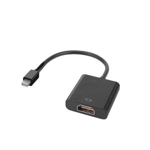 迷你显示端口至高清电视适配器4K UHD迅雷至高清电视转换器，适用于苹果笔记本电脑专业iMac表面专业音频视频支持