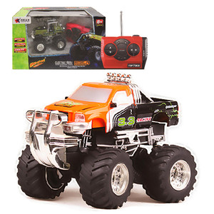 1:43 Scale รถ rc ขนาดเล็กรุ่นรถบรรทุกออฟโรดสําหรับเด็กรถมินิควบคุมระยะไกลพร้อมไฟหน้า - Product Image 3