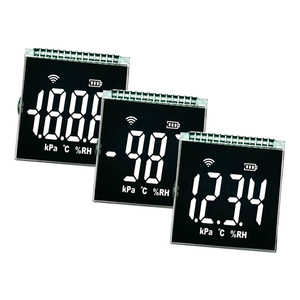 Sıcak satış özelleştirilmiş VA negatif 5V gerilim ekran LCD 14PIN arayüz modülü küçük boyutu 7 Segment ekran modülü
