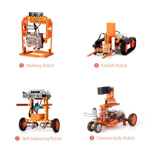 12 in 1 weebot RobotStorm 2.0 STEM School Children Robotic Educational compatibile con Arduino IDE Metal Robot Arm Gripper Kit - Product Image 3