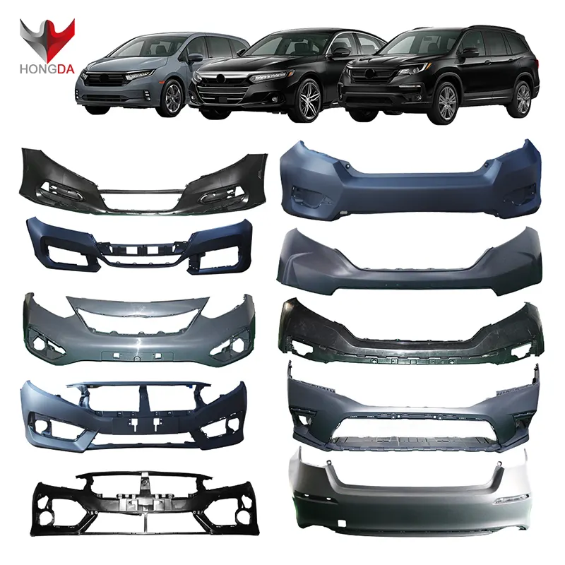 Plastic Auto Auto Voorbumper Voor Honda Civic City Cr-V Crv Accord Fit Jazz Odyssey Vezel Hrv 2015 2020 2021 2022 2023