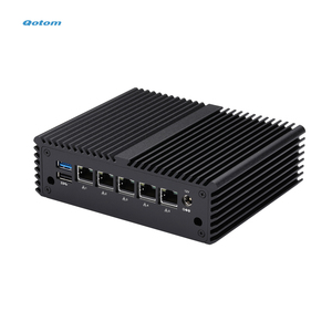 Qotom 12th Gen CPU J6412 DDR4 Soft Routing 5*2,5 Gigabit LAN Firewall Router Mini PC Soporte UEFI Linux pfsense OS - Product Image 4