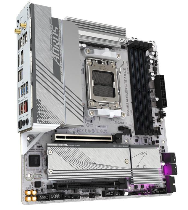 GIGABYTE B650M AORUS ELITE AX ICE WIFI DDR5