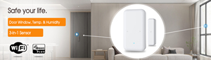 Detector de sistema de seguridad para el hogar Zwave con Sensor automático de alerta de alarma de ventana de puerta con Sensor de advertencia de alarma de Control remoto de aplicación - Product Image 6