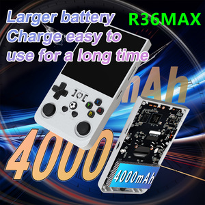 HiCyber R36 Max Handheld Portable Retro Game Console | 4-Inch Open Source IPS Screen Players Support 30+ Simulator