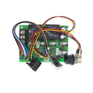 PWMスピードコントローラーDCモーターデジタルディスプレイ0-100% 調整可能ドライブモジュール入力MAX60A 12V 24V - Product Image 4