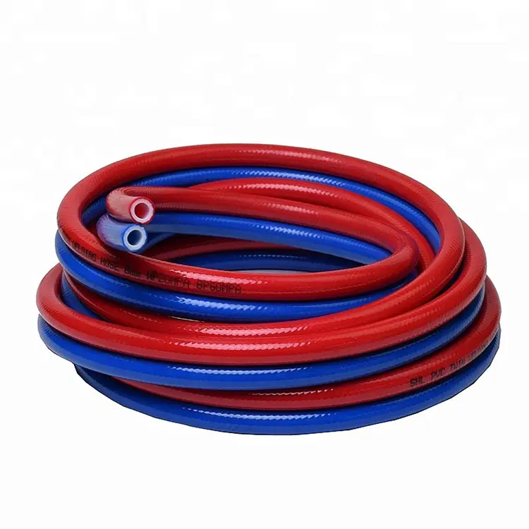PVC Welding Twin Hose Used For PVC Air Hose Of Oxygen And Acetylene hose reinforced
