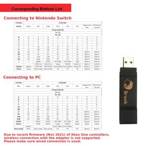 Brook Wingman-Adaptador de mando NS para PS3/PS4, Xbox 360, Xbox One, Xbox One, Elite 1/2, Nintendo Switch - Product Image 6