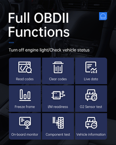 Herramienta de diagnóstico de sistemas completos, Software de actualización gratuita, prueba activa para Android/IOS XTOOL ASD60 OBD2 escáner