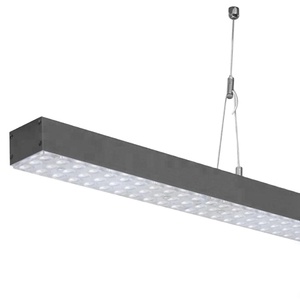 2023แขวนแผงเชิงเส้นนำโคมไฟเพดาน40W 50W สำนักงานแสงเชิงเส้น - Product Image 2