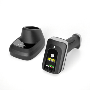 Automatic <strong>Scan</strong> Handheld 2D QR <strong>Code</strong> Reader Bluetooth 2.4G Wireless Barcode Scanner with Display Screen and Charger - Product Image 6