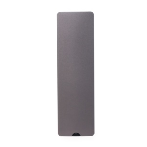 Telecomando a infrarossi in alluminio con base in metallo colore grigio superficie telecomando ir per altoparlante e proiettore telecomando universale - Product Image 2