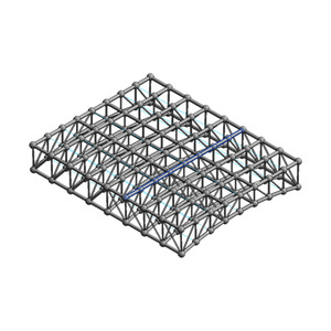 Sistema di scaffalatura mezzanino in acciaio resistente-piattaforma di stoccaggio a due livelli con scaffalature per Pallet e scala di sicurezza integrata - Product Image 6
