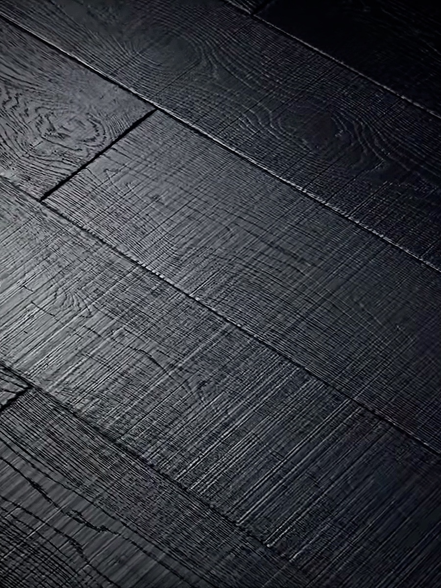 1900x190 Oak Pure Triple Handmade Vintage Knight Black